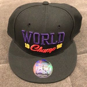 New!  1992 World Champ Jordan Hat with Tags